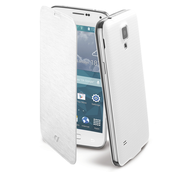 Cellularline BACKBOOKGALS5MIW mobile phone case Folio White – image 1