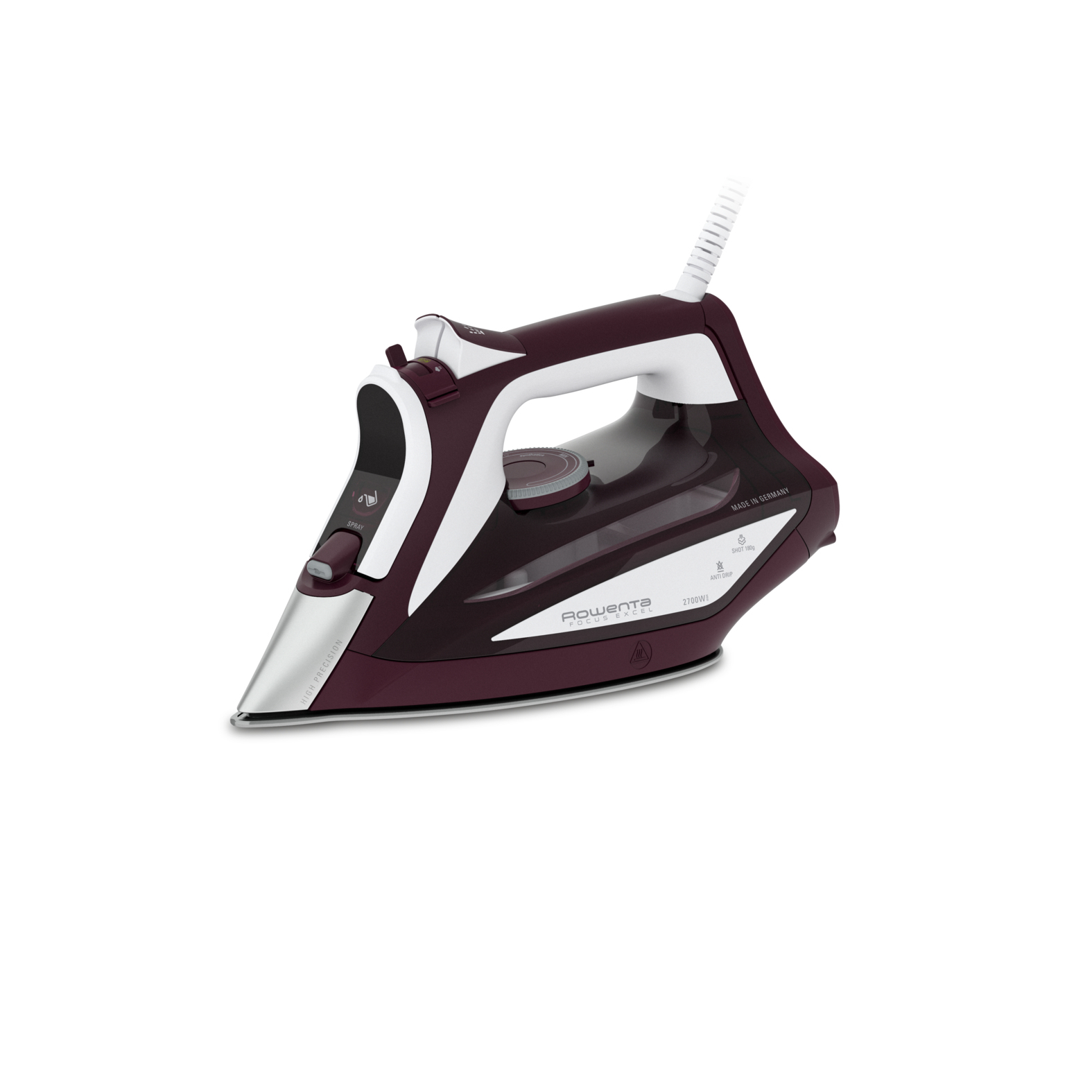 Rowenta DW5220 Dry & Steam iron Microsteam 400 Laser soleplate