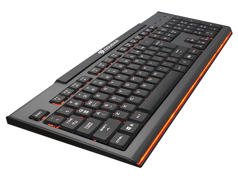 COUGAR 200K keyboard Gaming USB QWERTZ German Black – image 8