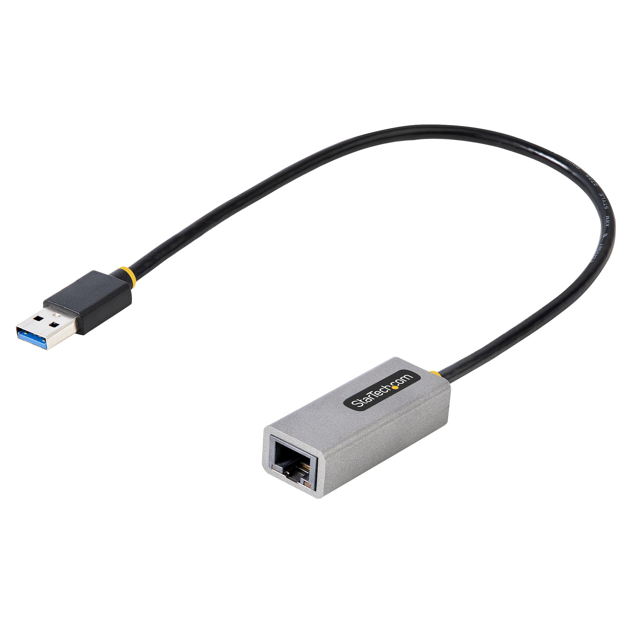 StarTech.com USB 3.0 to Gigabit Ethernet Network Adapter, 10/100/1000 Mbps, USB to RJ45, USB 3.0 to LAN Adapter, USB 3.0 Ethernet Adapter (GbE)