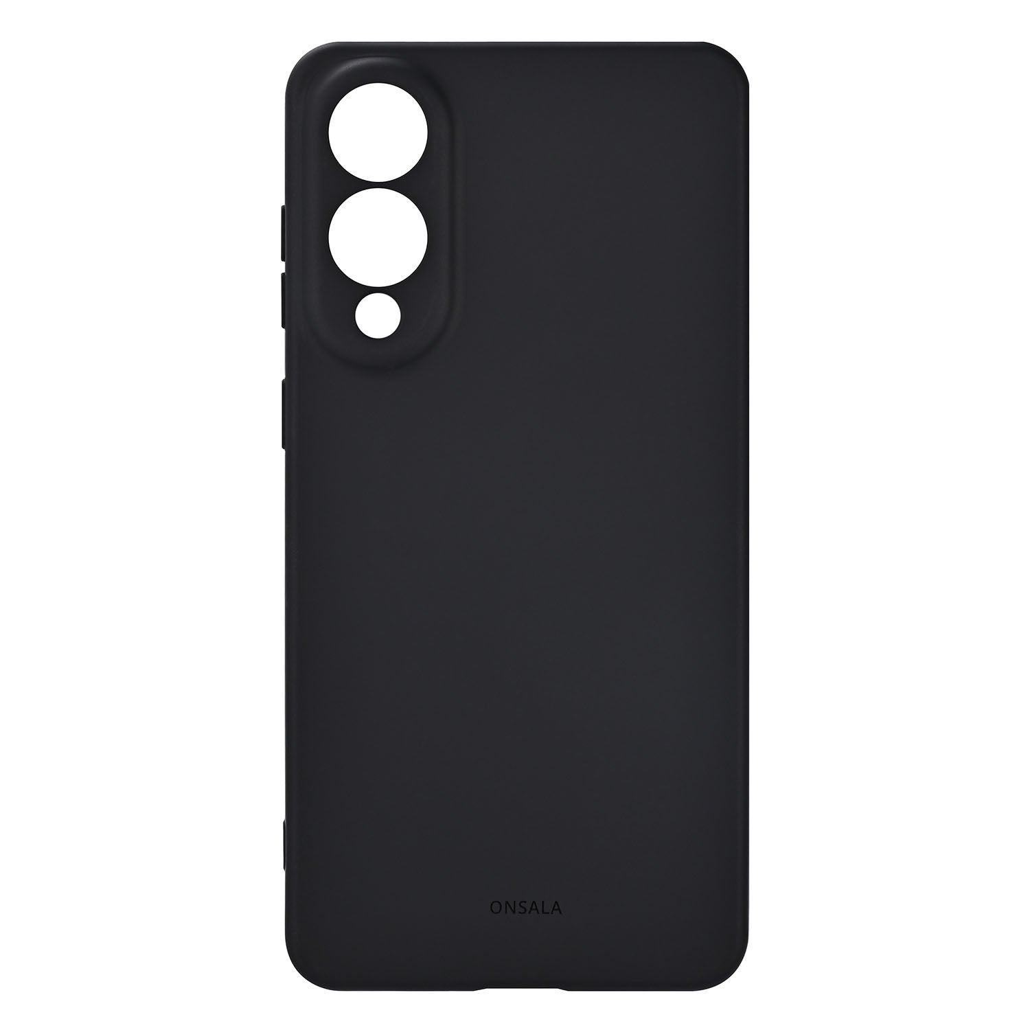 Onsala Phone Case Samsung S25 Edge Back Silicone Touch Recycled Black – image 1