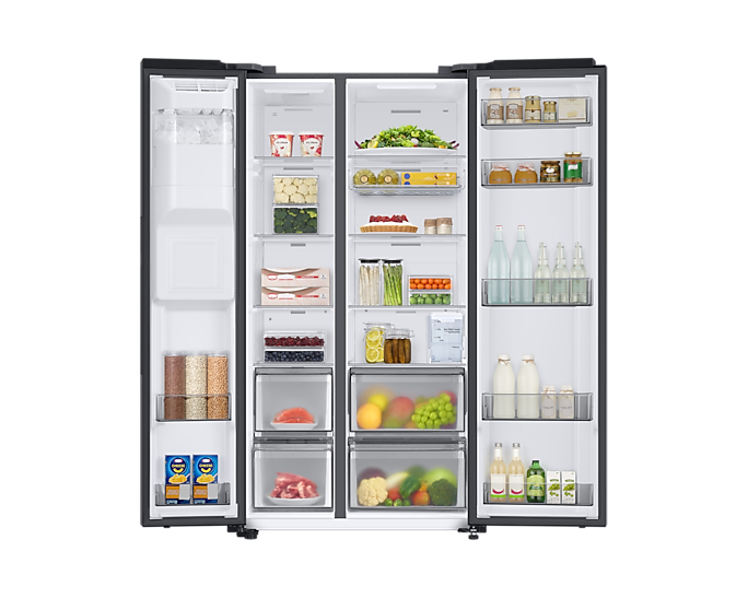 Samsung RS68A8530B1 side-by-side refrigerator Freestanding Black – image 6