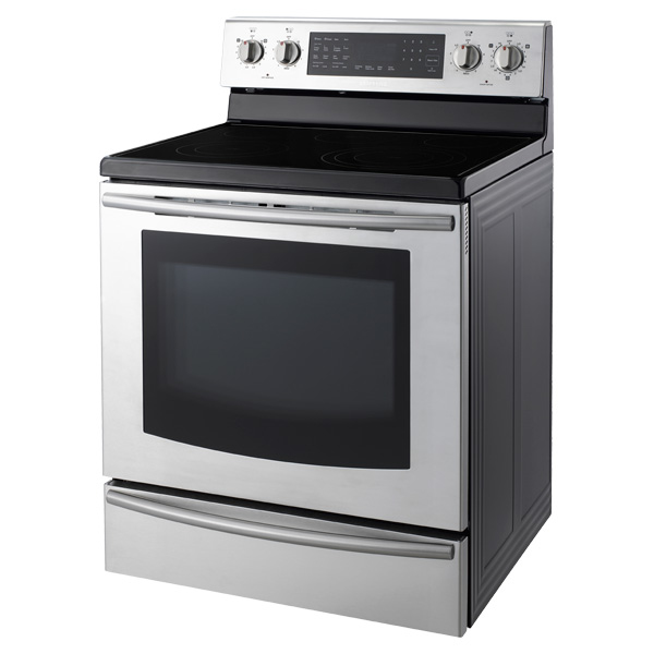 Samsung NE595ROABSR cooker Freestanding cooker Electric Black, Stainless steel – image 3