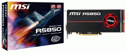 MSI R5850-PM2D1G-OC graphics card – image 2