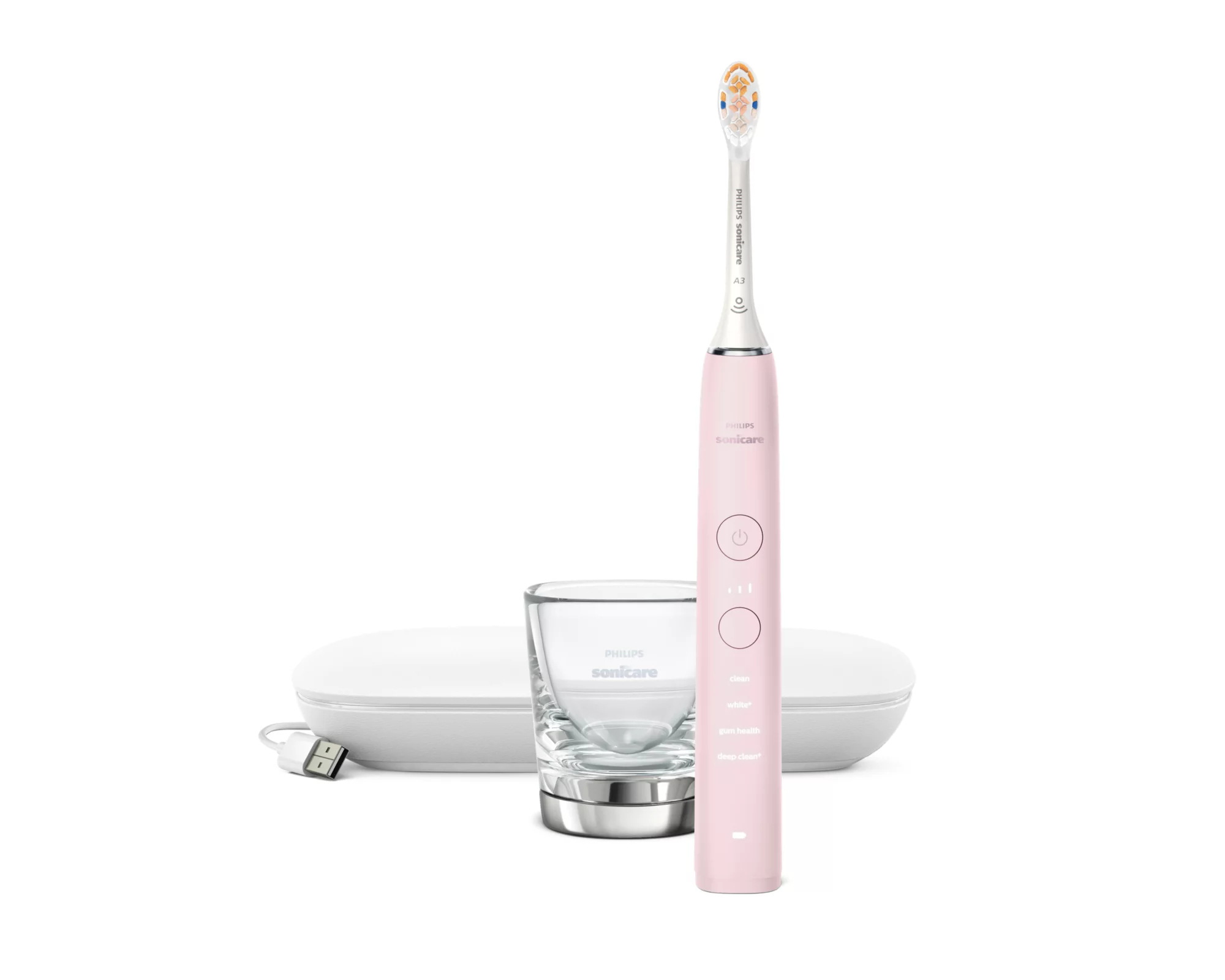 Philips HX9911/21 electric toothbrush Adult Sonic toothbrush Pink