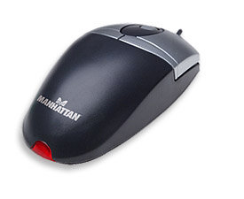 Manhattan 167697 mouse Office Ambidextrous PS/2 Optical 800 DPI – image 1