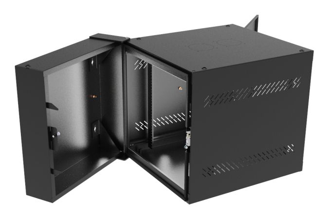 Vertiv GL24WDS-B-00 rack cabinet 11U Wall mounted rack Black – image 4
