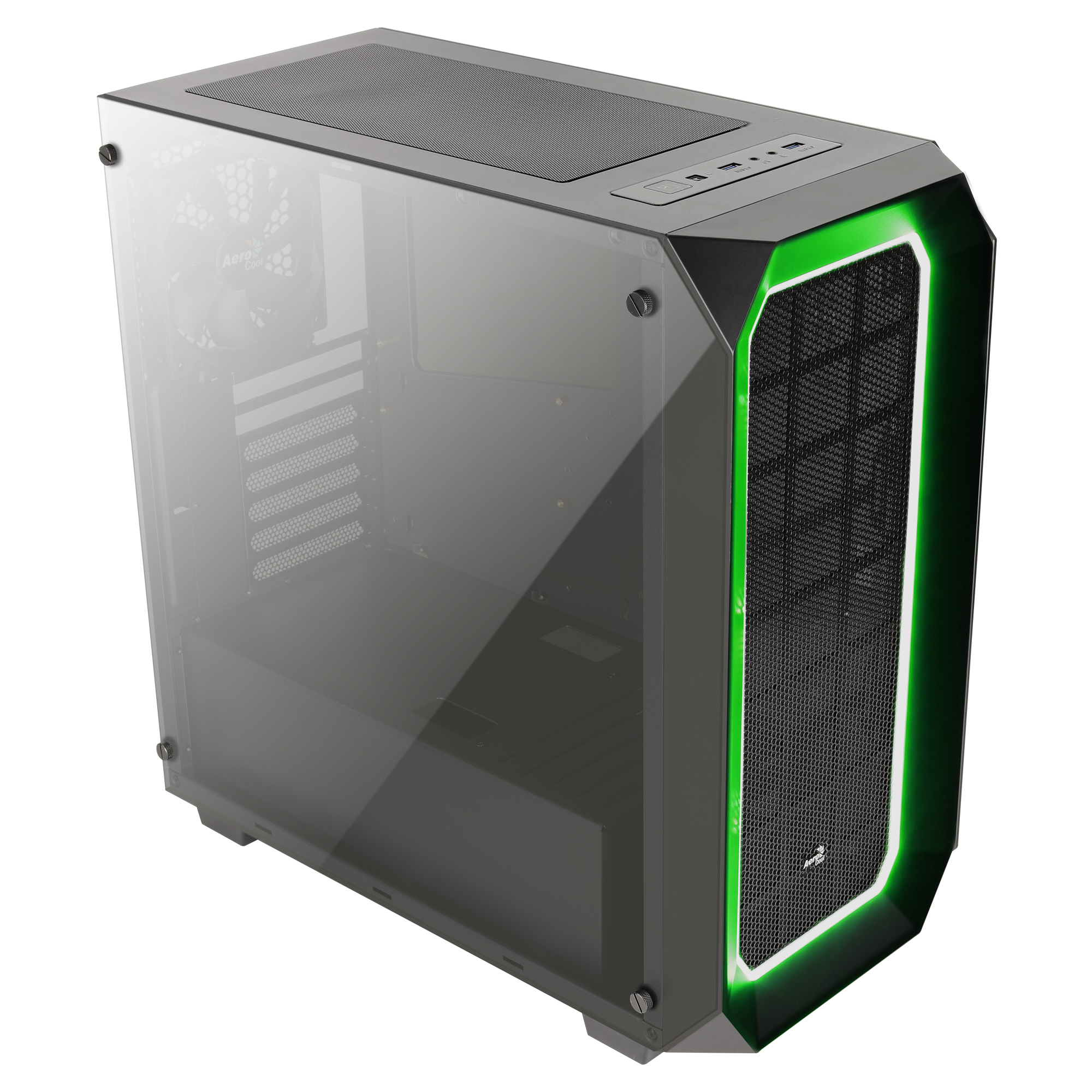 Aerocool P7-C0 Midi Tower Black, Translucent – image 7