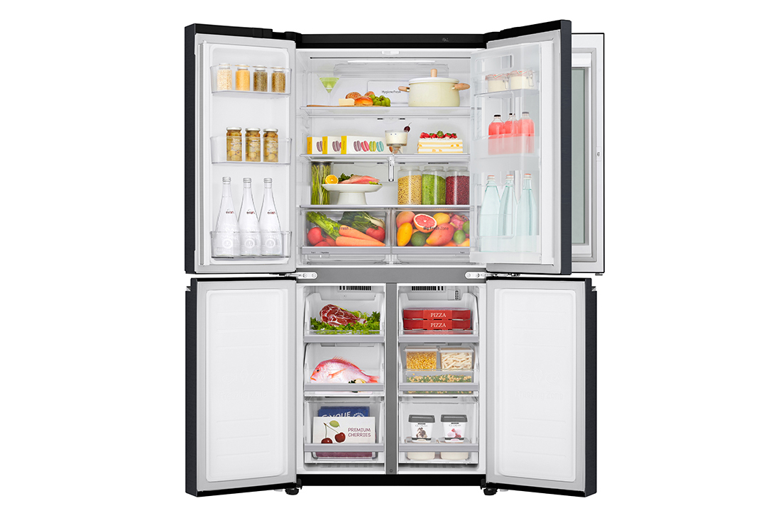 LG F529MC76 side-by-side refrigerator Freestanding – image 3