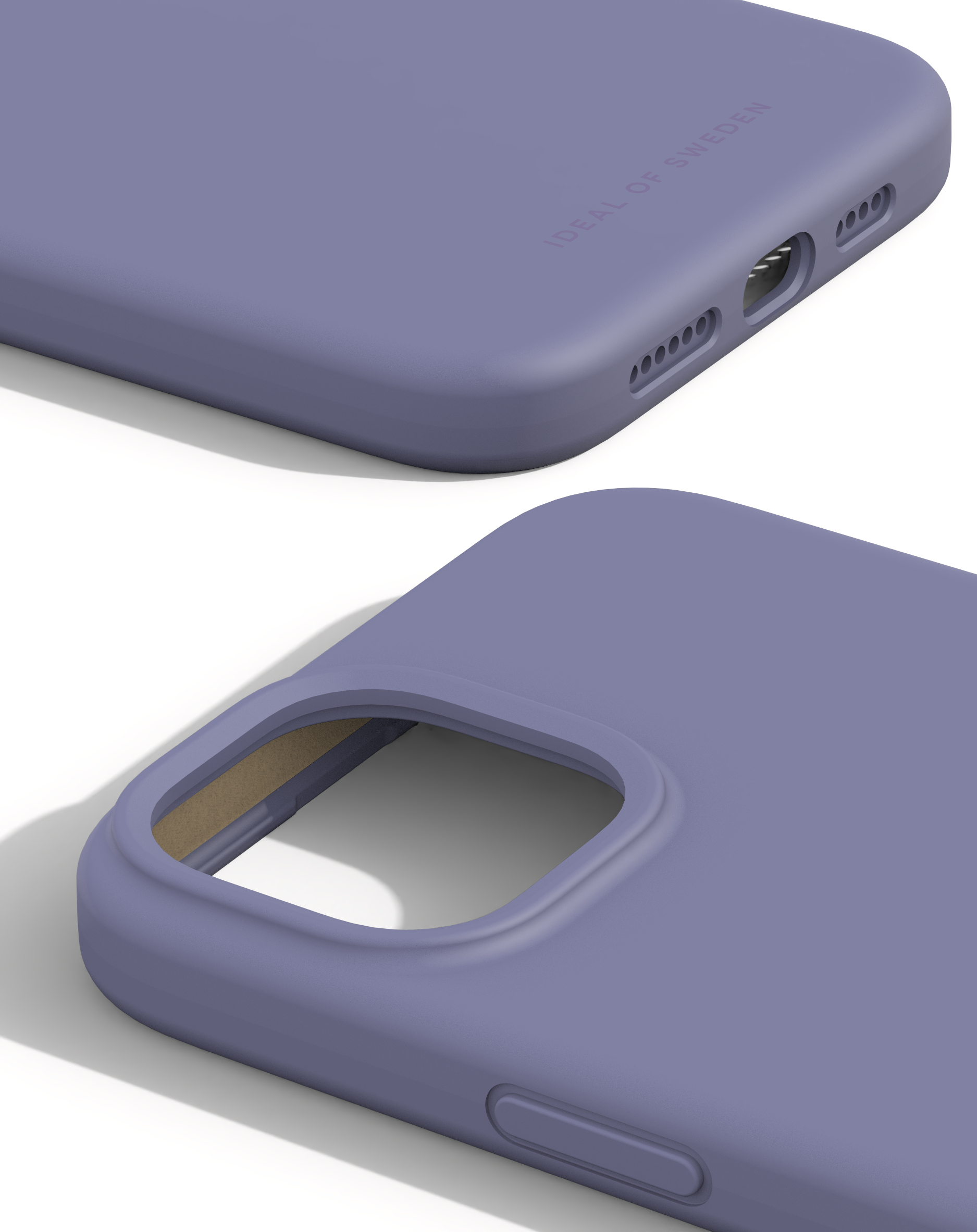 iDeal of Sweden Silicone Case iPhone 15 Plus Purple – image 2
