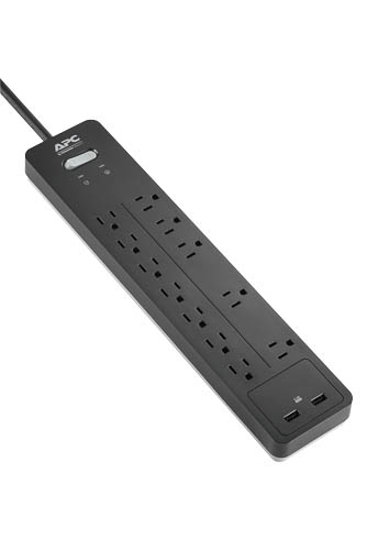 APC PH12U2 power distribution unit (PDU) 12 AC outlet(s) Black – image 1