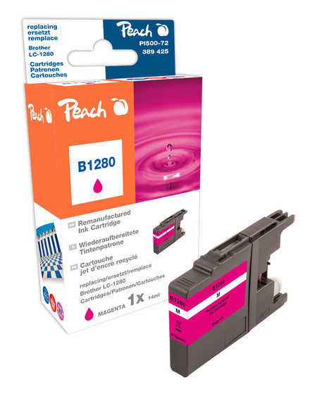 Peach 316329 ink cartridge 1 pc(s) Compatible Magenta