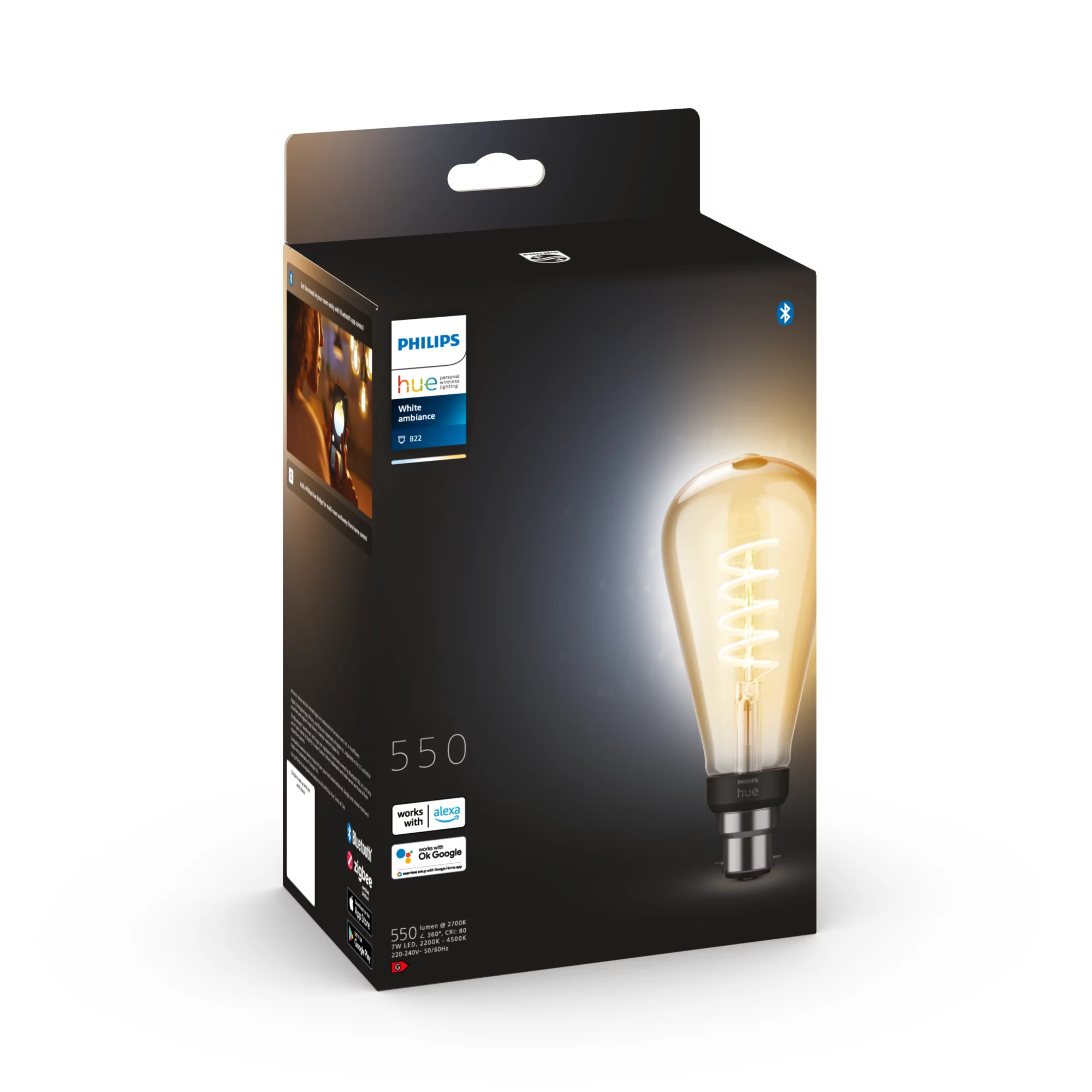 Philips by Signify Philips ST72 Edison – B22 smart bulb – image 3