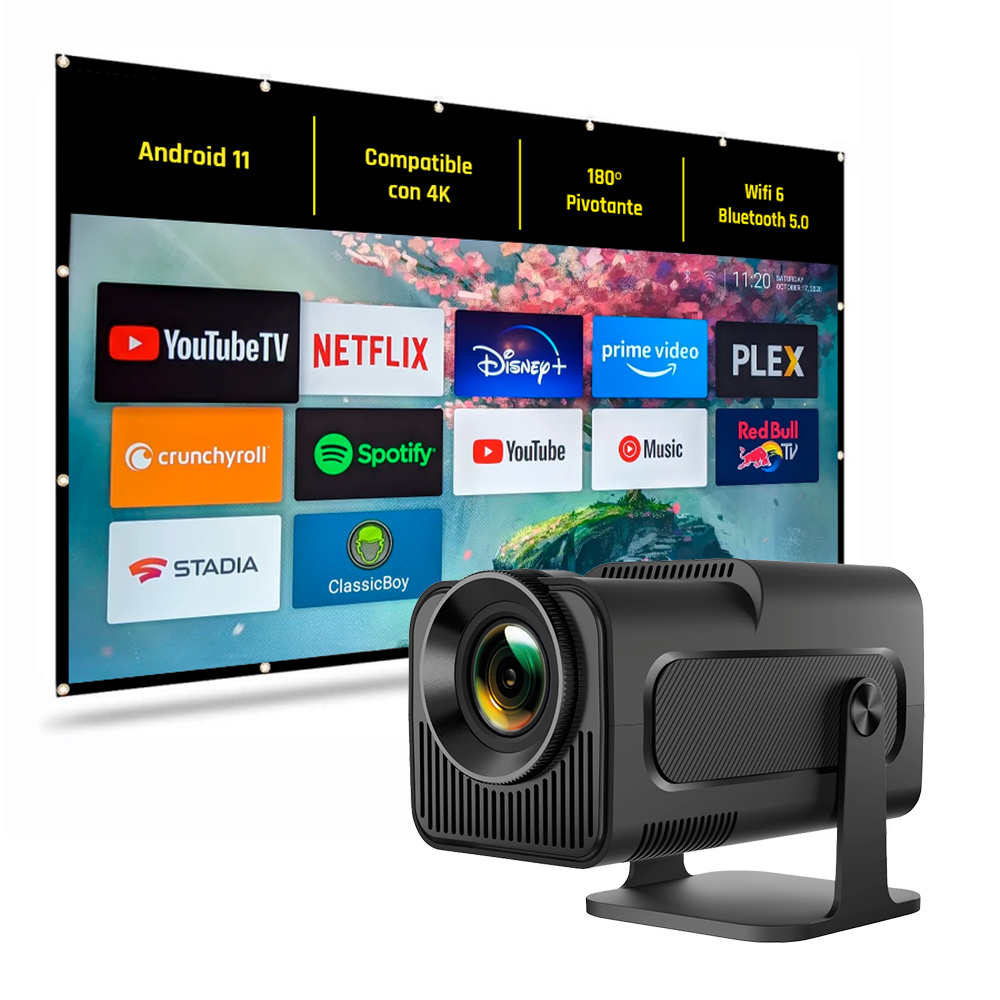 iggual IGG319208+IGG318126 data projector 300 ANSI lumens LED 1080p (1920x1080) Black