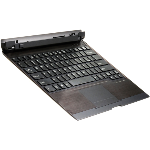 Fujitsu FPCKE053AP mobile device keyboard US English Black, Brown