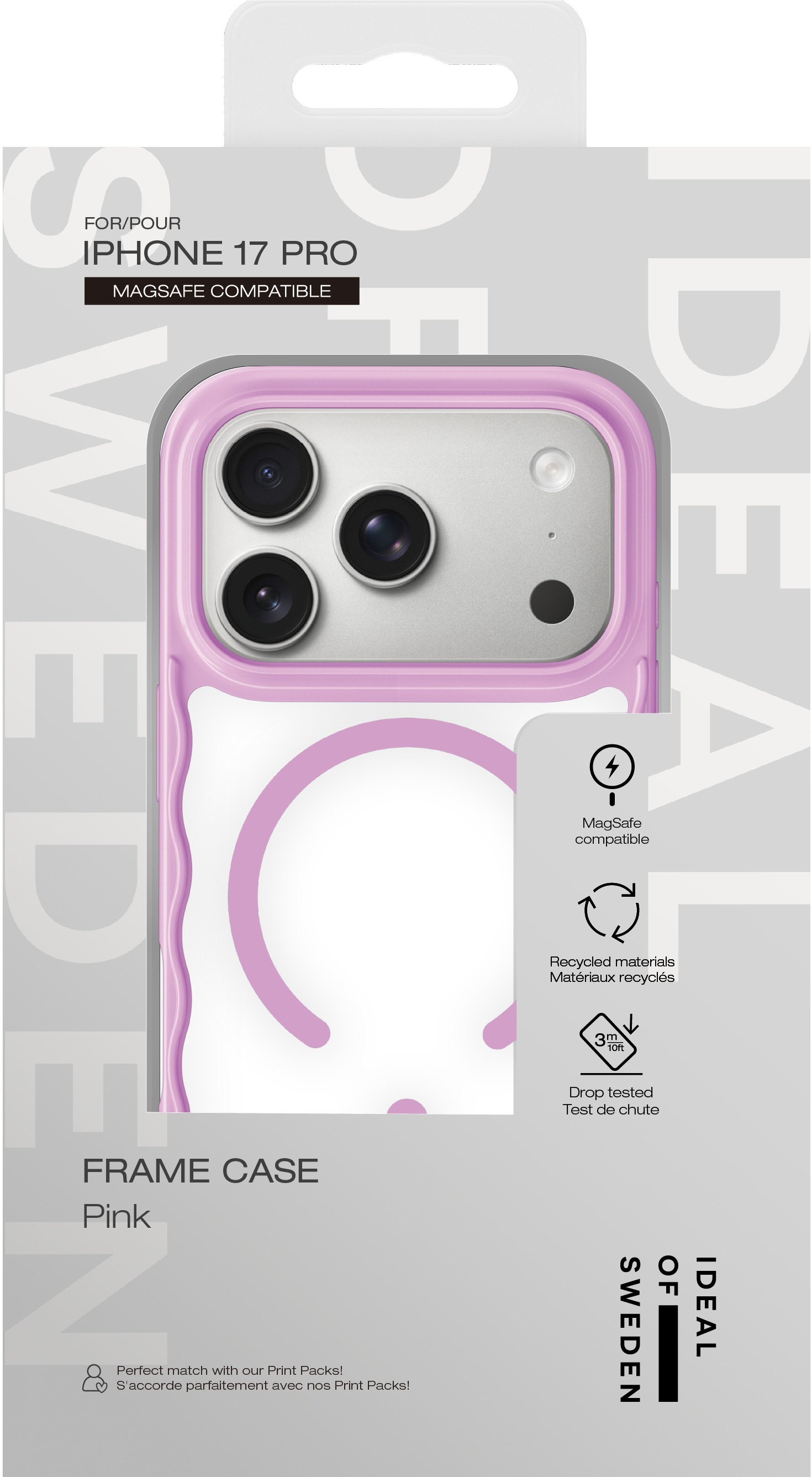 iDeal of Sweden Wavy Case MagSafe iPhone 17 Pro Pink – image 4