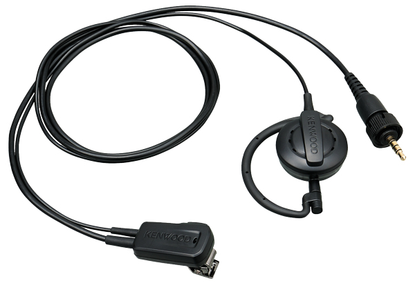 Kenwood EMC-14 Headset Wired Ear-hook Calls/Music Black
