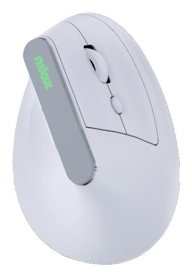 Nilox NXMOEVR01W mouse Universal Right-hand RF Wireless + Bluetooth Optical 1600 DPI