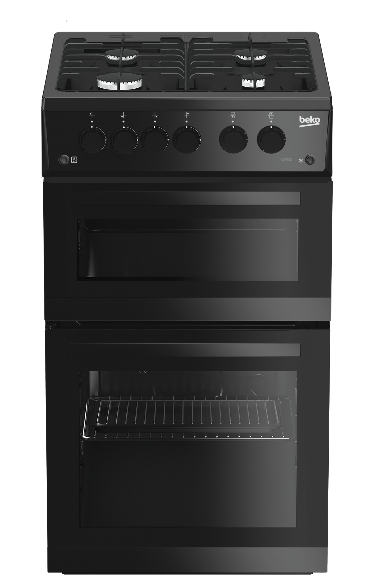 Beko ADVG592K cooker Freestanding cooker Gas Black – image 8