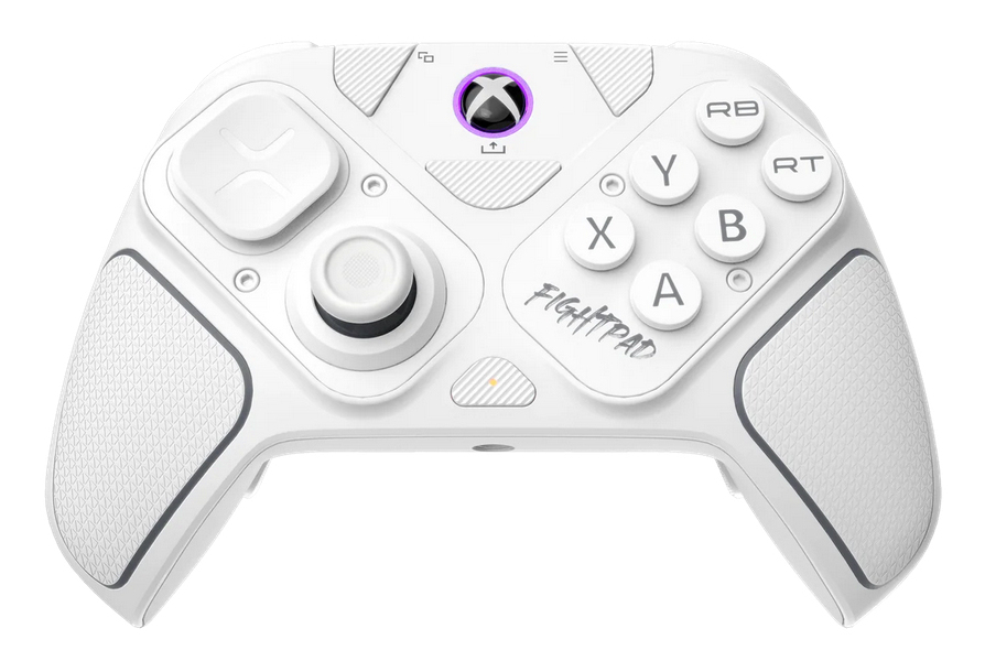 Turtle Beach Victrix Pro BFG Reloaded Blanc Xbox Manette de gaming modulaire sans fil w/Bluetooth, module Fightpad et effet Hall pour Xbox Series X et S, Xbox One et PC