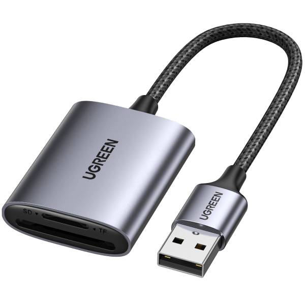 Ugreen 80887 card reader USB 3.2 Gen 1 (3.1 Gen 1) Grey