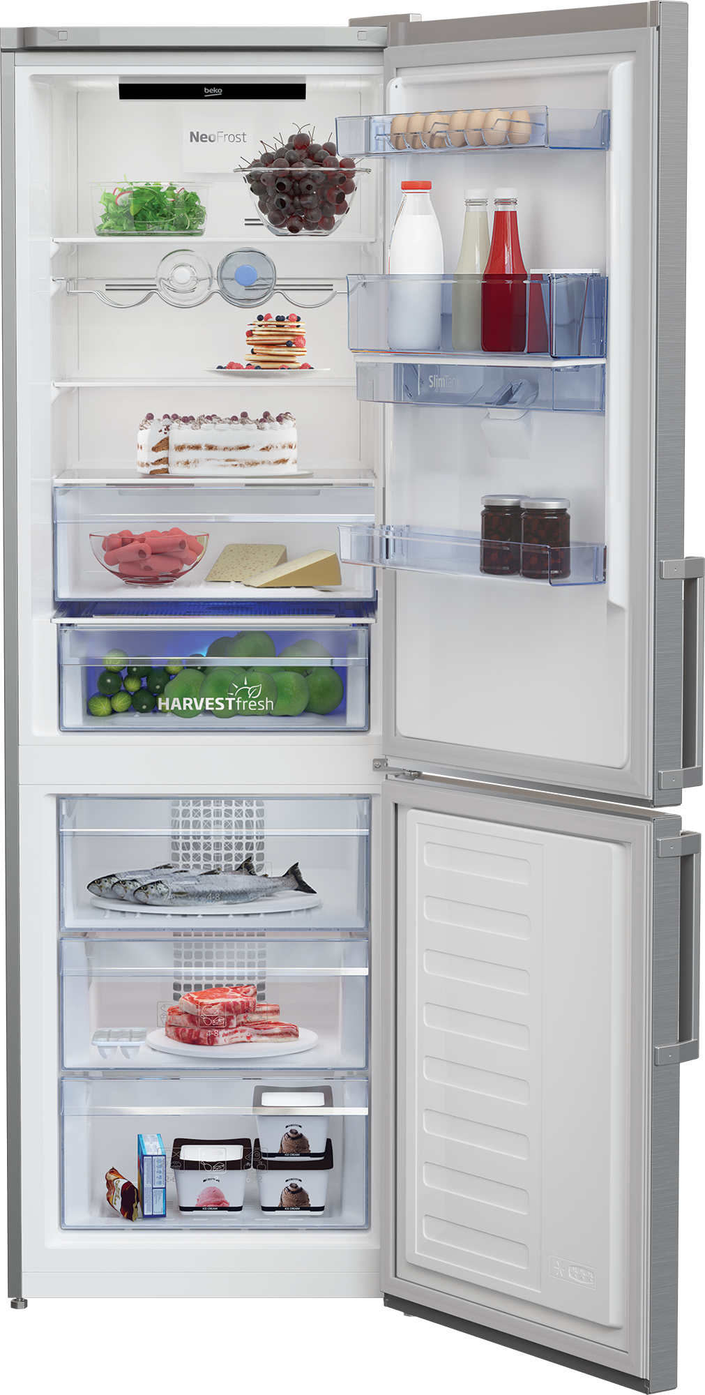 Beko RCNA366E40DZXBN fridge-freezer Freestanding – image 5