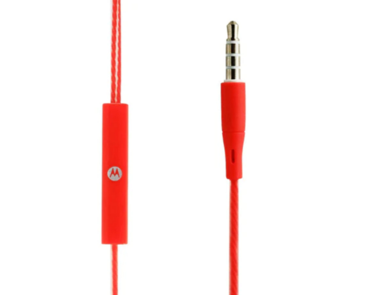 Motorola PACE-115-RD headphones/headset Wired In-ear Calls/Music Red – image 2