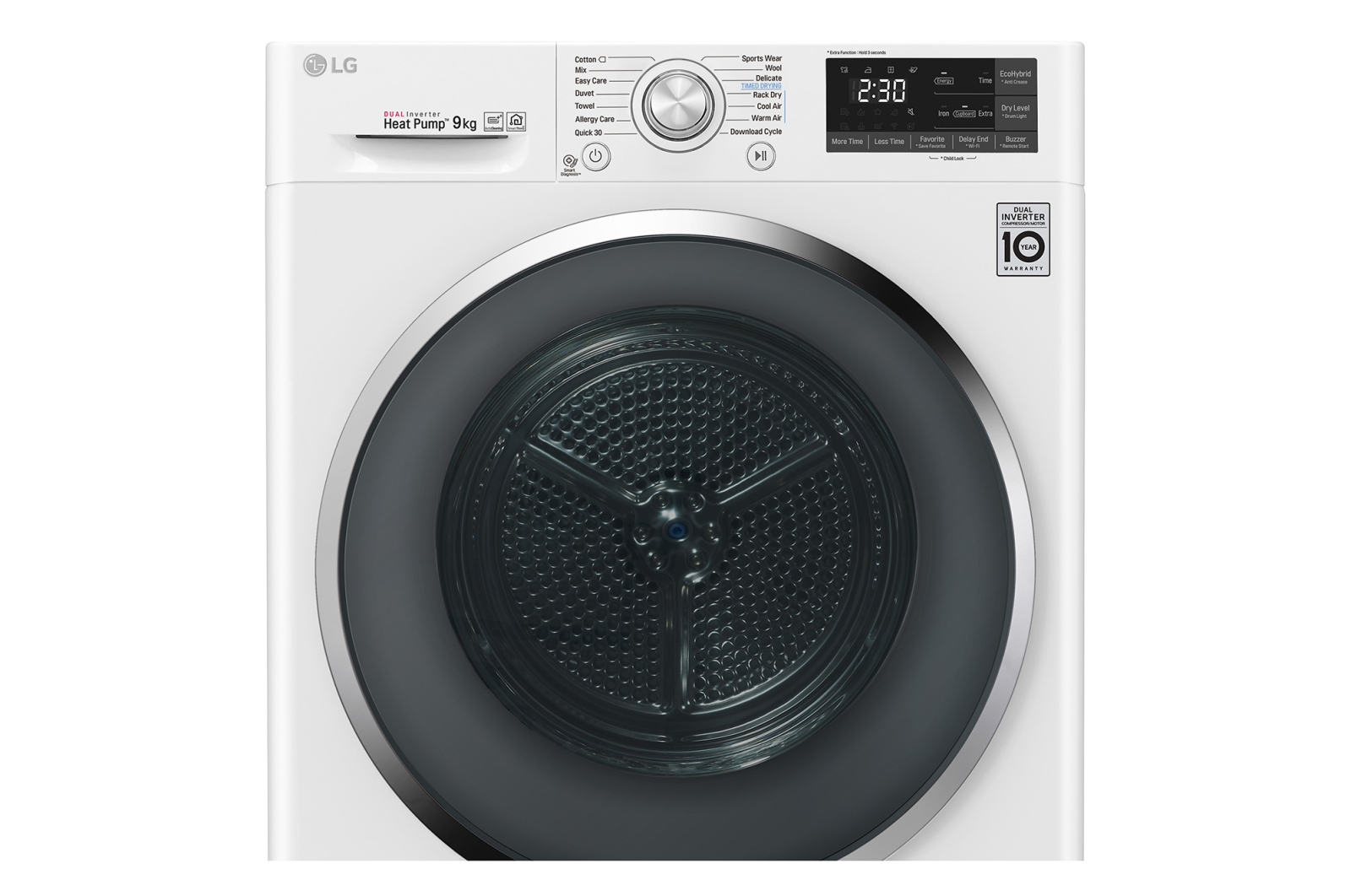 LG RC90U2AV2W tumble dryer Freestanding Front-load – image 8