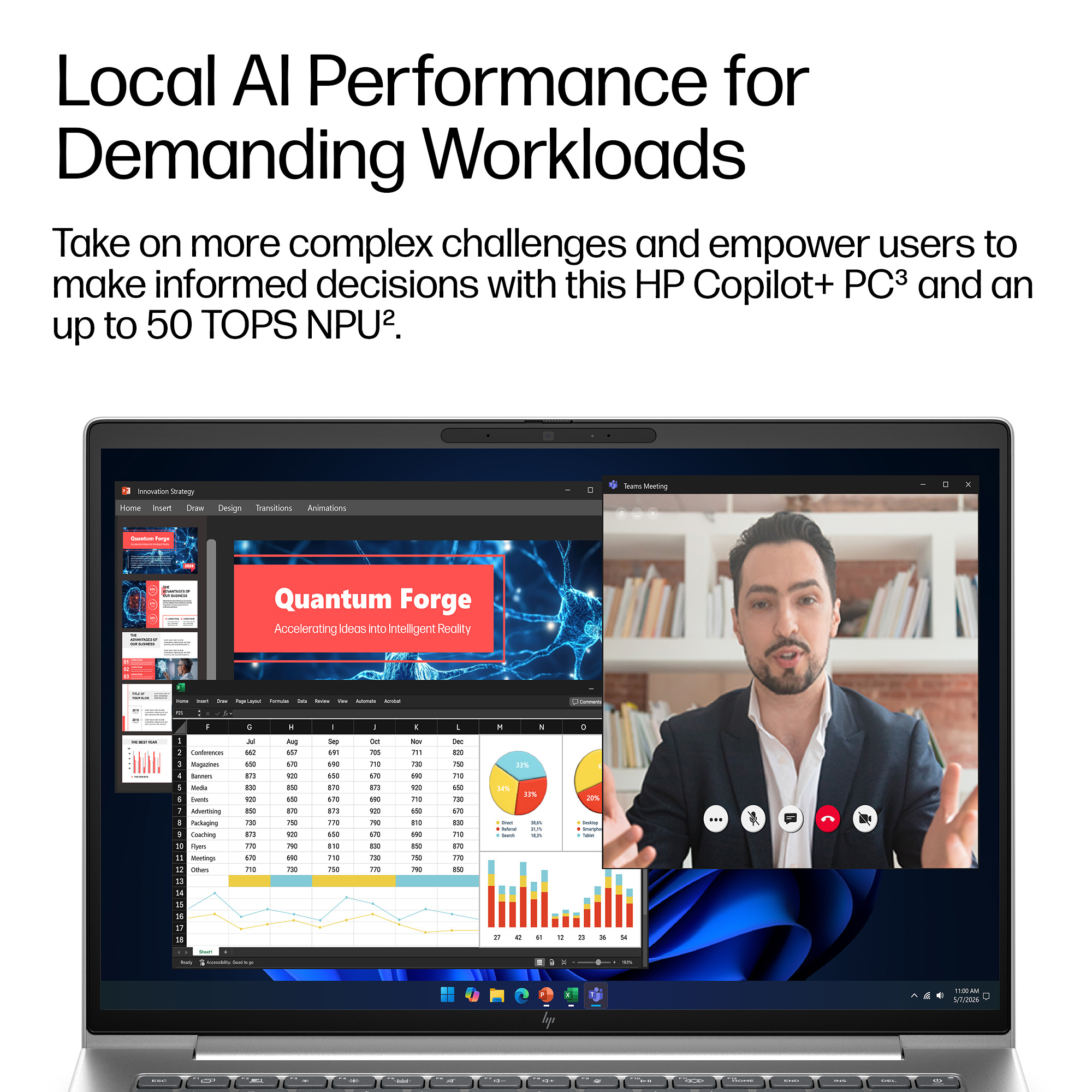 HP DX5T4AT laptop AMD Ryzen™ AI 5 – image 9