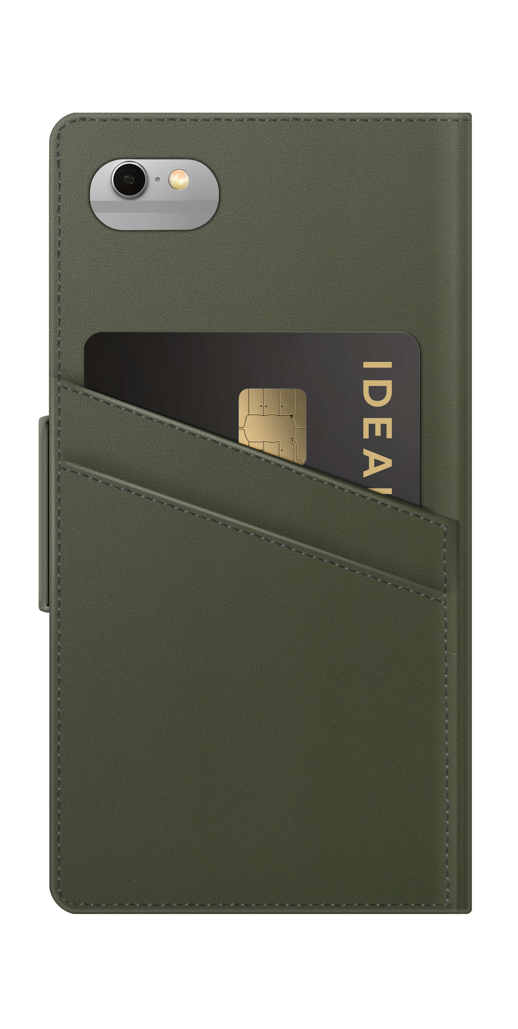 iDeal of Sweden Atelier Wallet iPhone 8/7/6/6S/SE Intense Khaki – image 7
