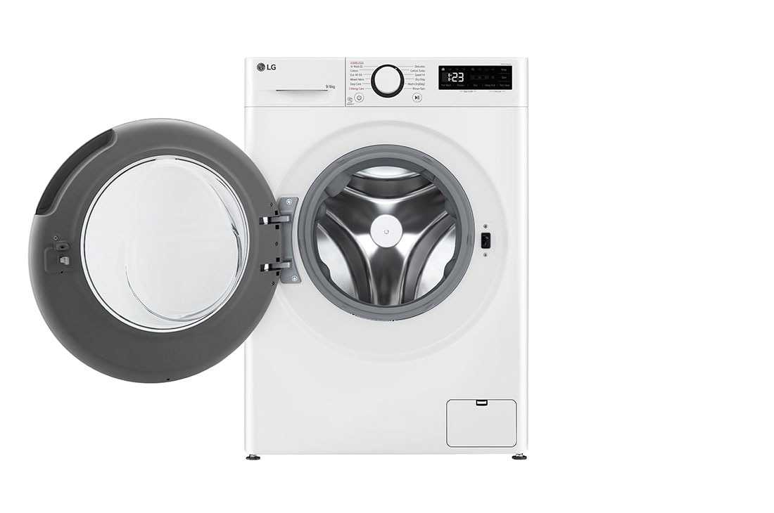 LG F4DR509SBW washer dryer Freestanding Front-load Black, White – image 2