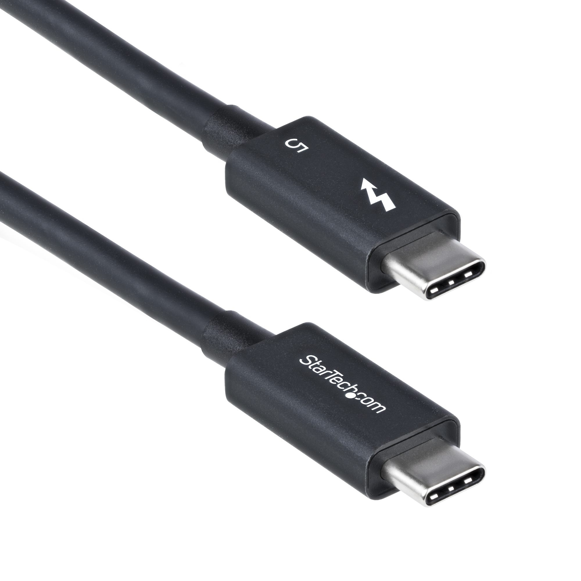 StarTech.com Thunderbolt 5 Cable 80Gbps 240W PD 8K 60Hz 0.5m TBLT5MM50CM240W