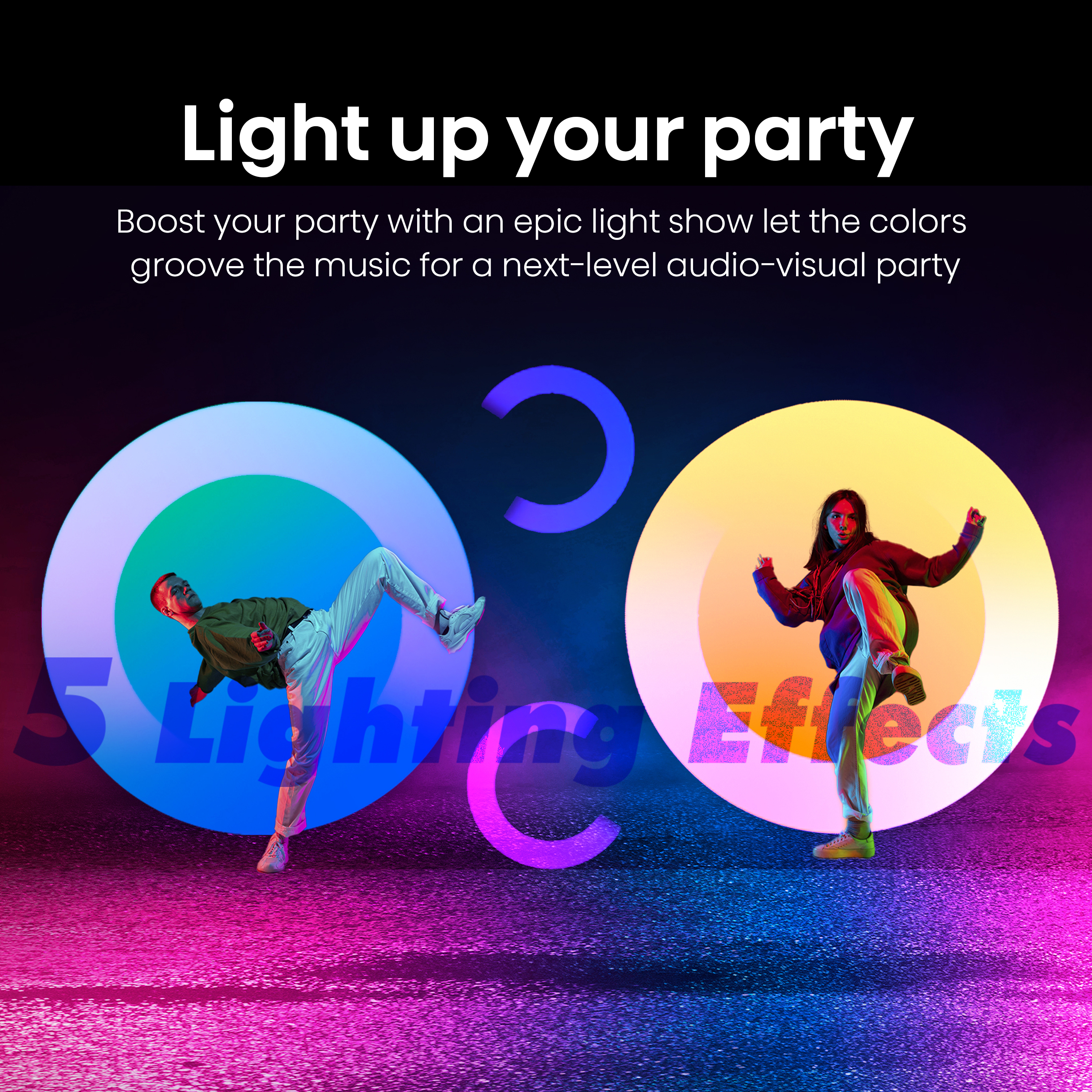 Hisense PartyRocker One HP100 Party speaker Black, Green 300 W image 13