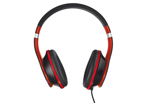 Trust Bazz Headset Wired Head-band Calls/Music Black, Red – image 2