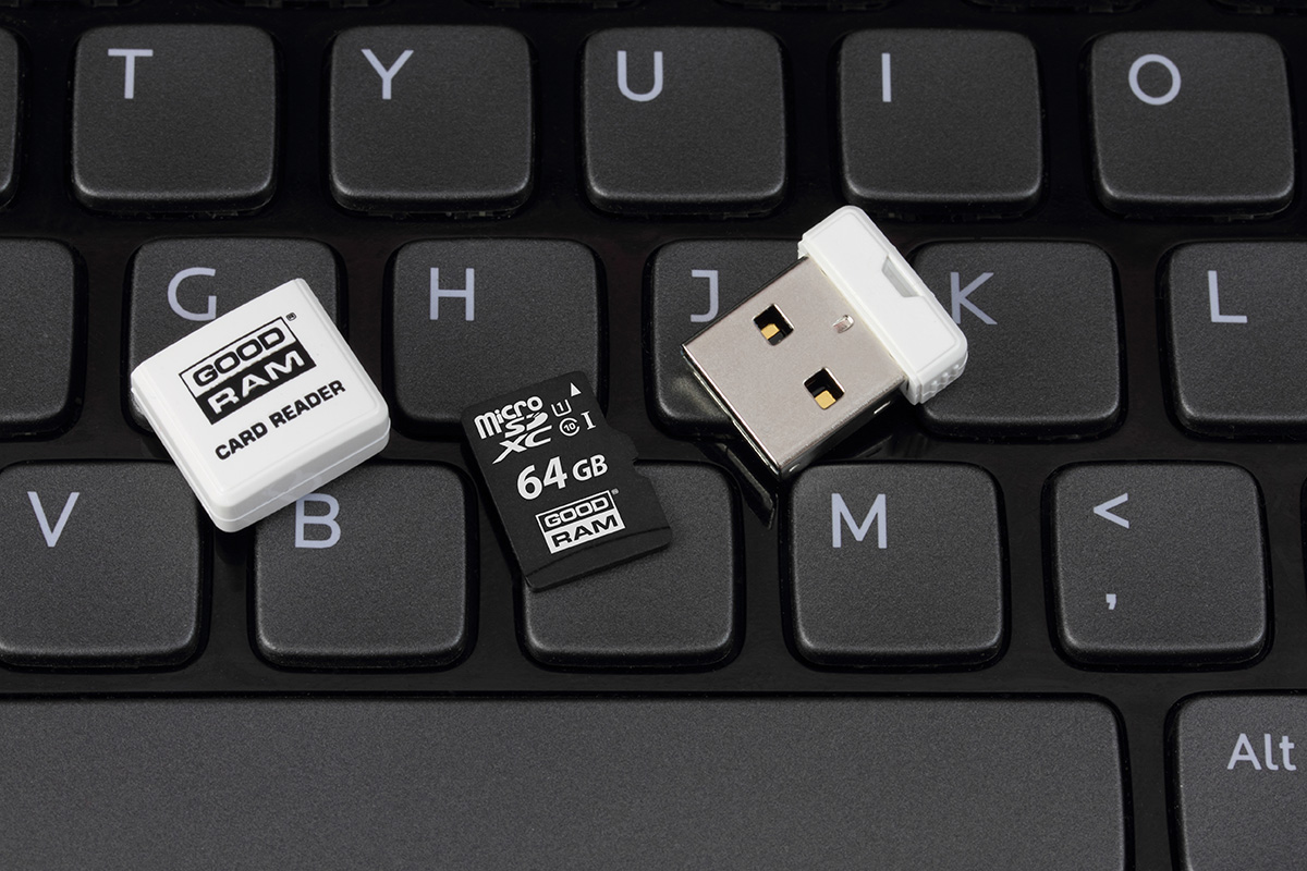 Goodram USDRSGRBL10 card reader USB 2.0 White – image 3