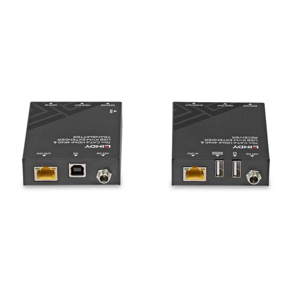 Lindy 70m Cat.6 HDMI 4K60, USB and Audio KVM Extender – image 5