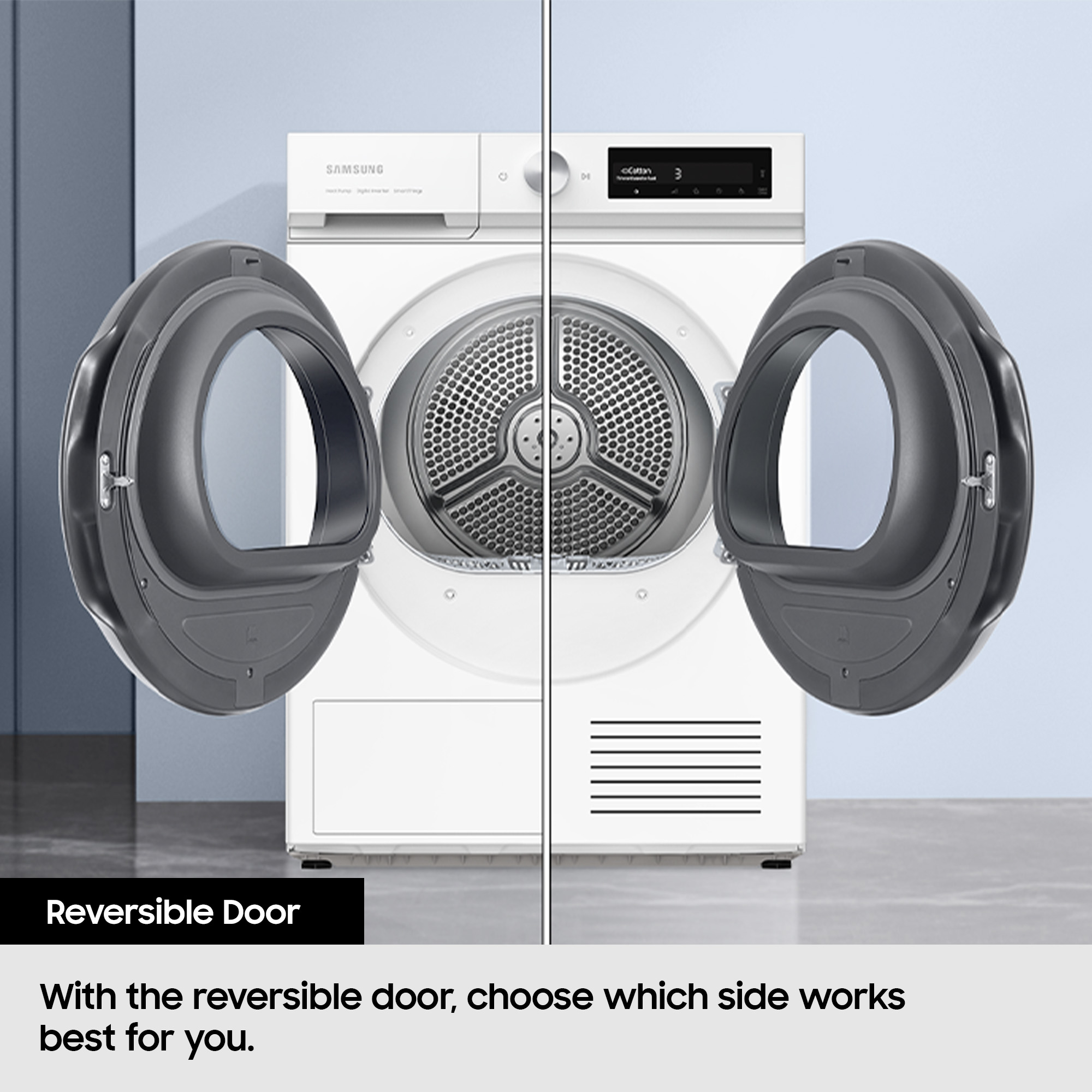 Samsung DV80CGC0B0AB tumble dryer Front-load – image 8