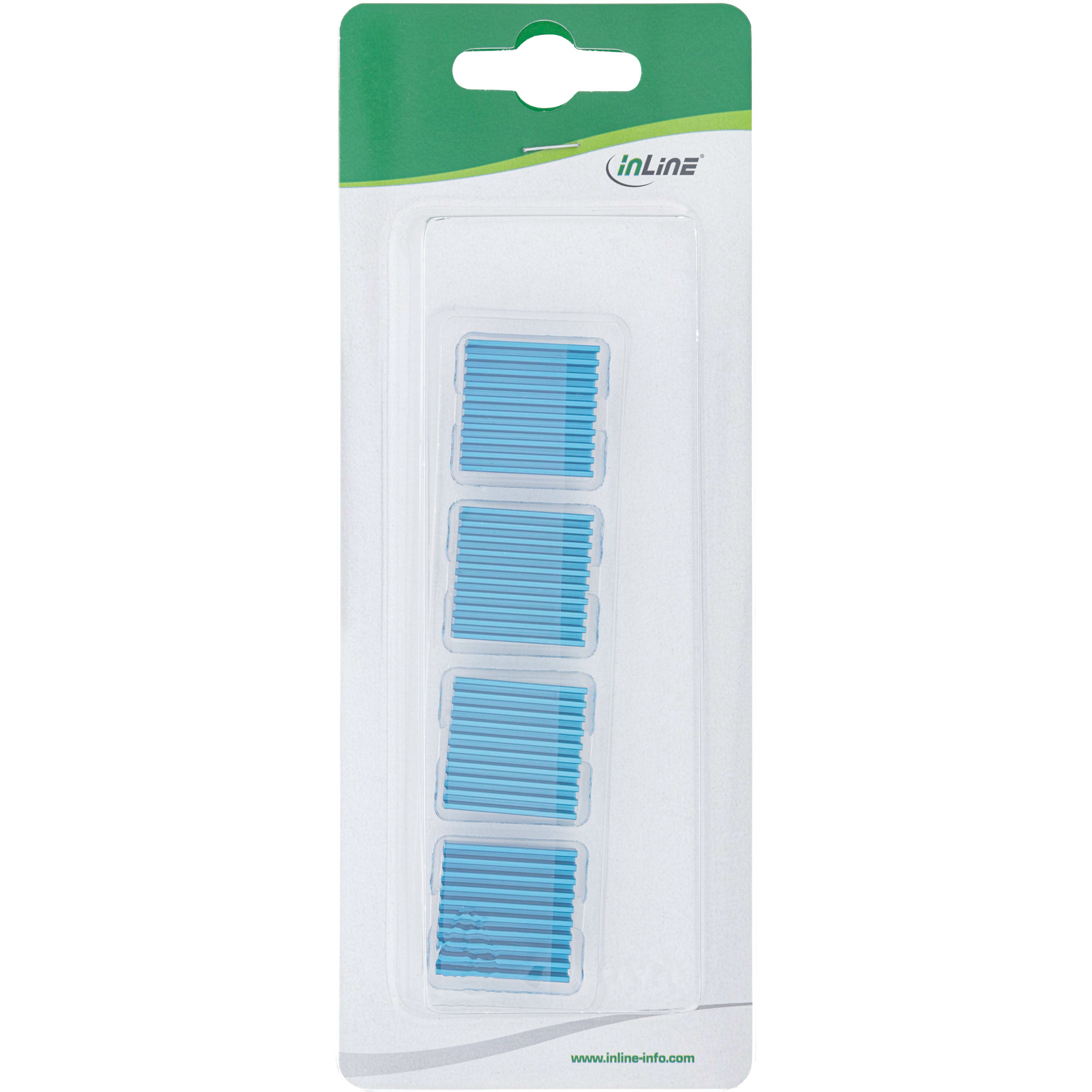 InLine RAM Heat Sink self-adhesive cooling fins 4pcs. – image 2