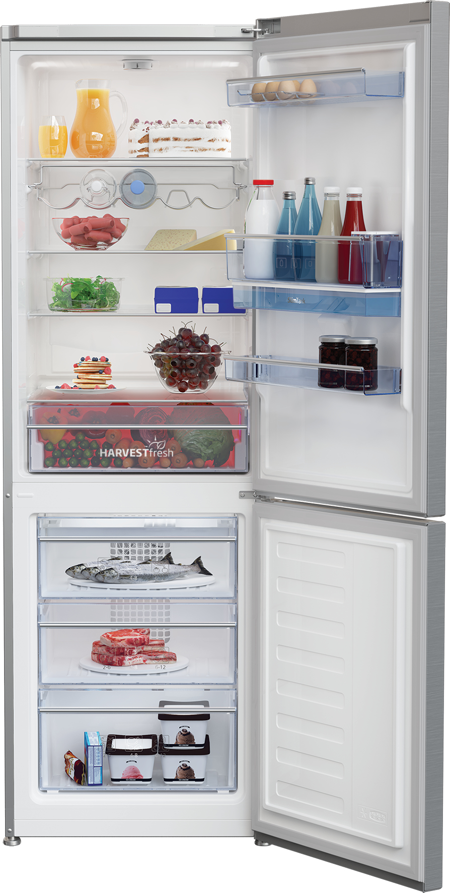 Beko CXFG3685DVPS fridge-freezer Freestanding – image 3