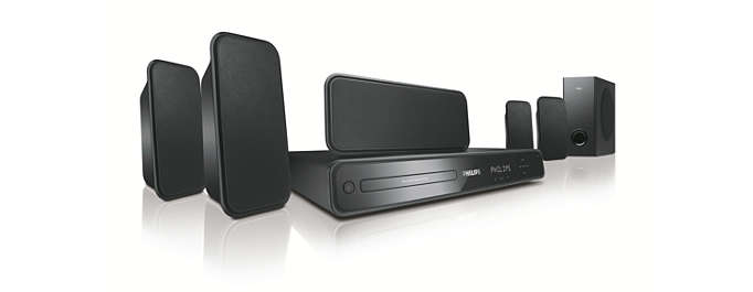 Philips DVD home theatre system HTS3164/05 – image 2