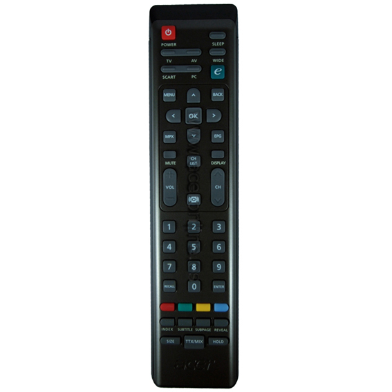 Acer 25.M860B.001 remote control TV Press buttons