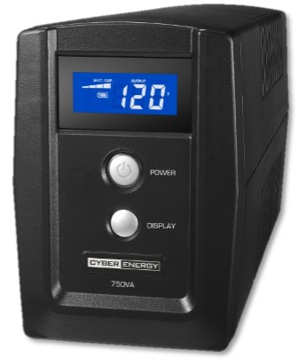 CyberPower OM750ATLCD uninterruptible power supply (UPS) Line-Interactive 0.75 kVA 6 AC outlet(s)