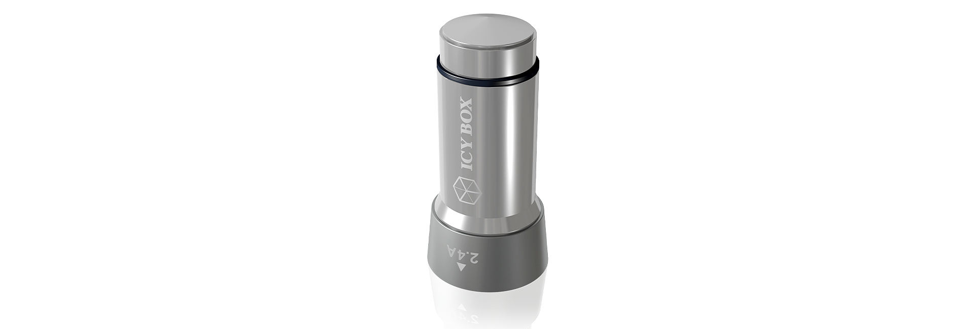 ICY BOX IB-CH201 Smartphone, Tablet Silver AC Auto – image 2
