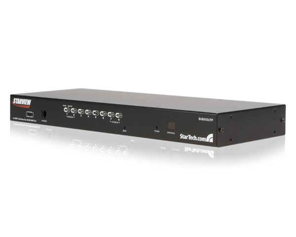 StarTech.com 8 Port Cat5 USB PS/2 KVM Switch