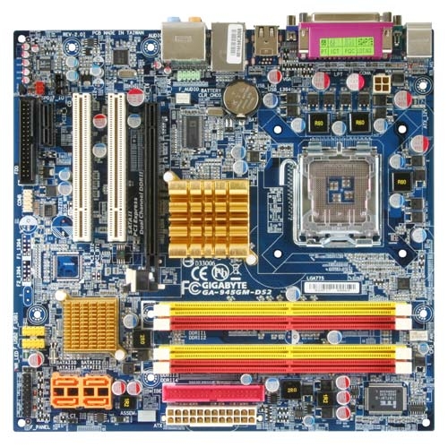 GIGABYTE GA-945GM-DS2 motherboard LGA 775 (Socket T) micro ATX