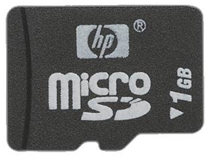 HP FA876AA 1 GB MicroSD