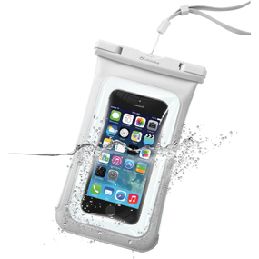 Cellularline VOYAGERMUSICEEW mobile phone case Pouch case White