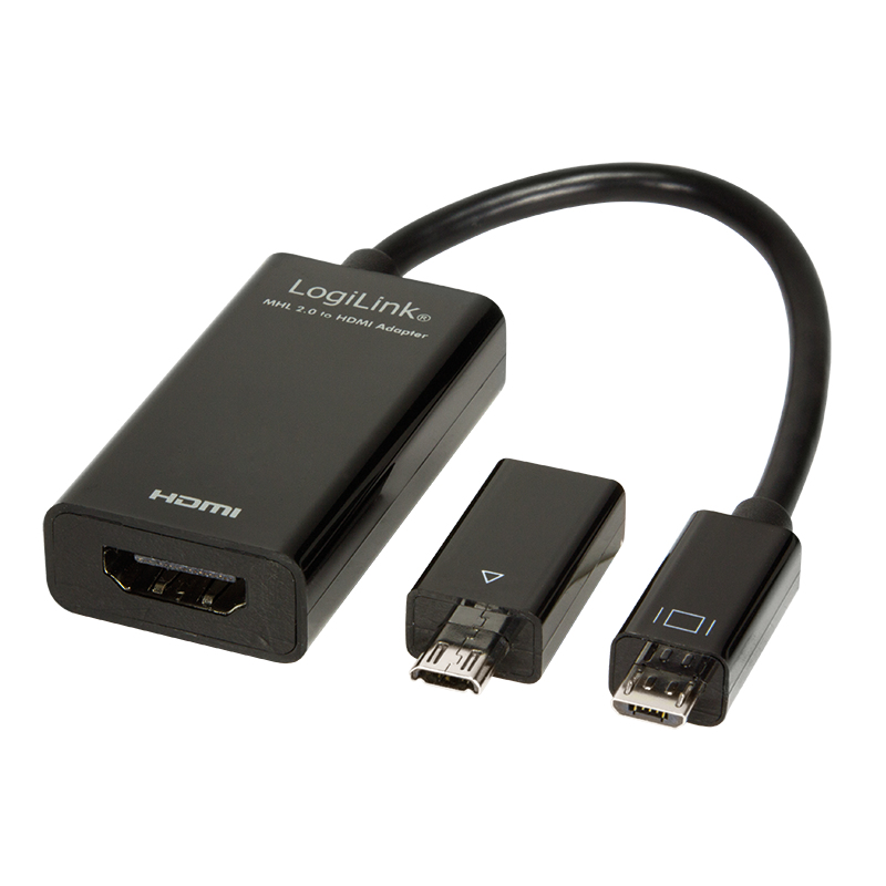 LogiLink UA0142A USB graphics adapter Black – image 1
