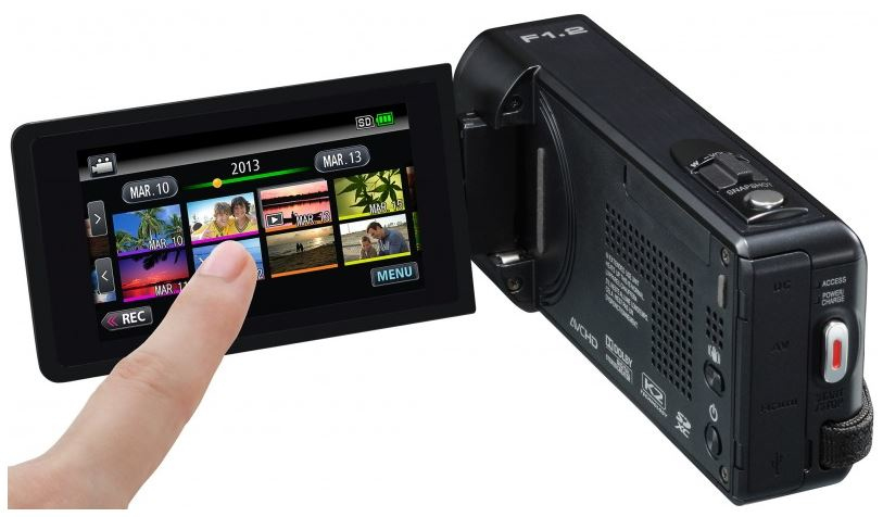 JVC GZ-VX810BEU camcorder Handheld camcorder – image 6