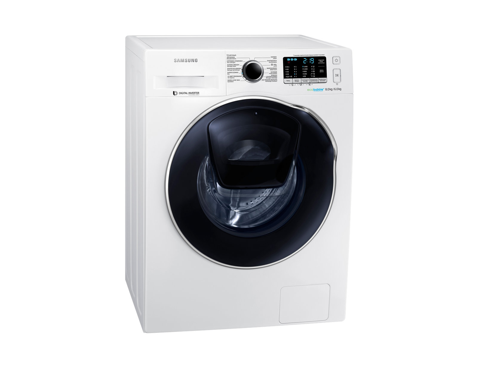 Samsung WD81K5400OW washer dryer Freestanding Front-load White – image 9